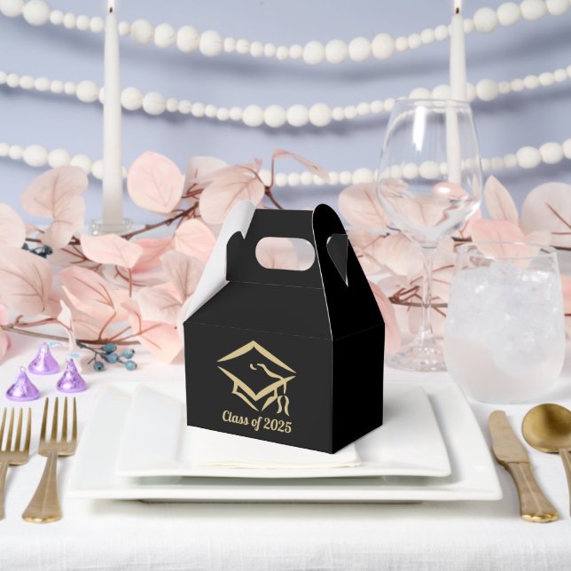 Graduation Class of 2025 BLKVMG Customise Year Favour Box (Wedding)
