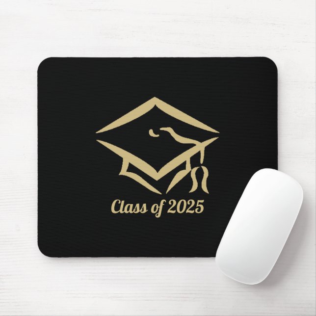 Graduation Class of 2025 BLKVMG Customise Year Mouse Mat (With Mouse)
