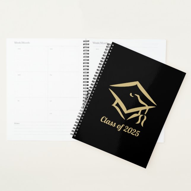 Graduation Class of 2025 BLKVMG Customise Year Planner (Display)