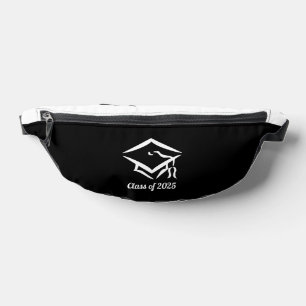 Graduation Class of 2025 BLKWHT Customise Year Bum Bags