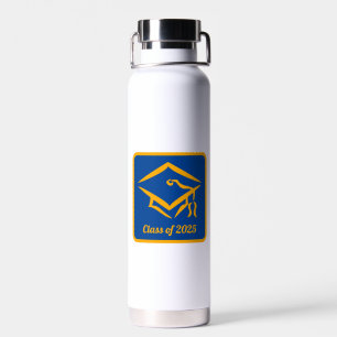 Graduation Class of 2025 BLUGLD Customise Year Water Bottle
