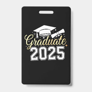 Graduation Class Of 2025 Graduate ID Badge