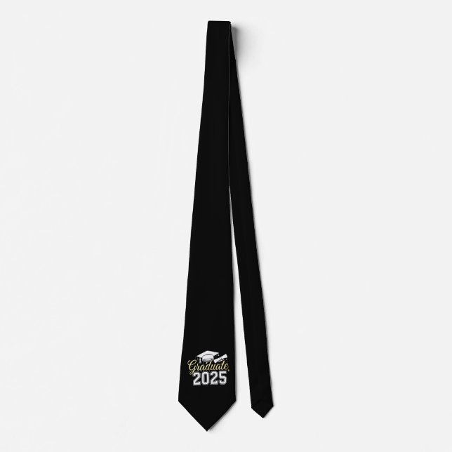Graduation Class Of 2025 Graduate Tie (Front)