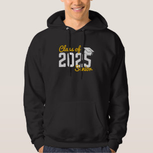 Graduation Class Of 2025 Senior First Day Of Back Hoodie