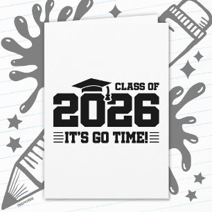 Graduation Class of 2026 Graduate Senior 2026 Card