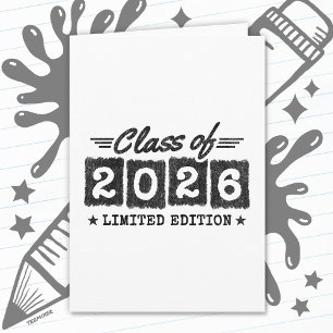 Graduation Class of 2026 Graduate Senior 2026 Card