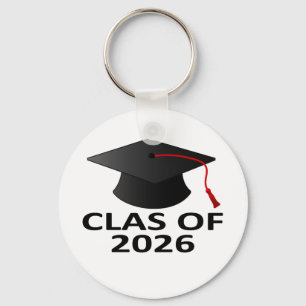 Graduation Class of 2026 T-Shirt.png Key Ring