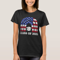  Graduation Class Of 2027 Rainbow Usa American Fla