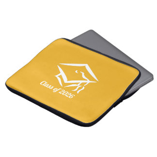 Graduation Class of 20?? GLDWHT Customise Year Laptop Sleeve