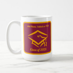Graduation Class of 20?? MRNGLD Customise Year Coffee Mug
