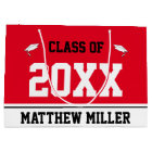 Graduation Class of 20xx Grad Name Red Black White