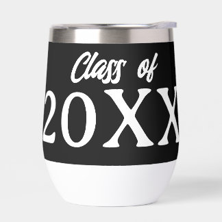 Graduation Class of Personalised Black and White