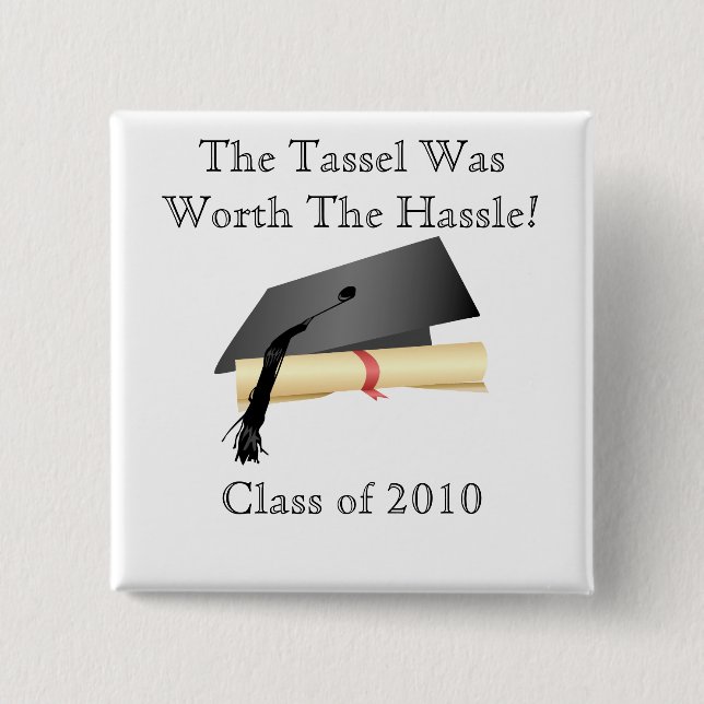 Graduation Class of (Year) Button (Front)