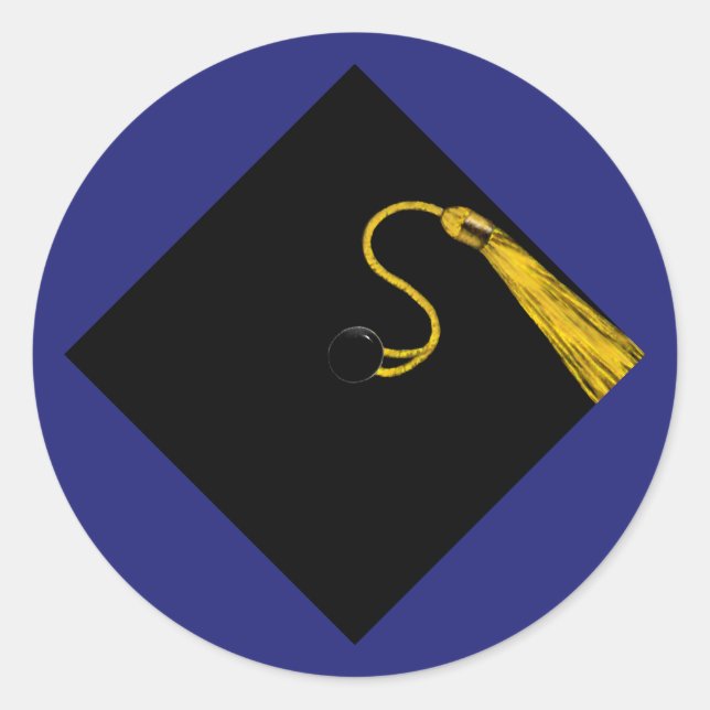 Graduation Classic Round Sticker (Front)
