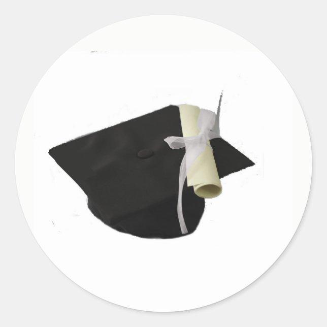 Graduation Classic Round Sticker (Front)