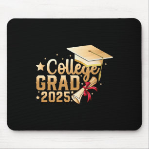 Graduation College 2025 College Grad Cl Of 2025 Se Mouse Mat