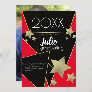 Graduation College Highschool Celebration Photo  I Invitation