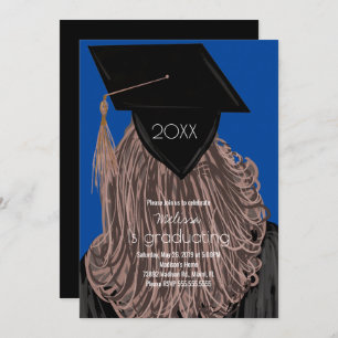 Graduation College Highschool Graduate Party  Invi Invitation
