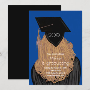 Graduation College Highschool Graduate Party   Invitation
