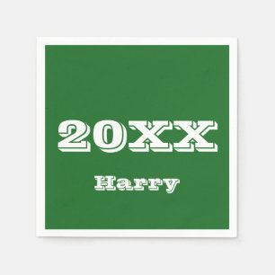 Graduation Commencement Personalized Napkins