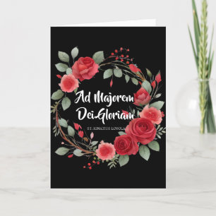 Graduation Commencement St. Ignatius Religious Card