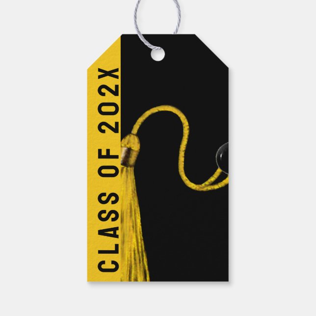 Graduation Congrats 2025 Gift Tags (Back)