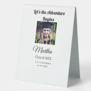 Graduation congrats add name photo city date class