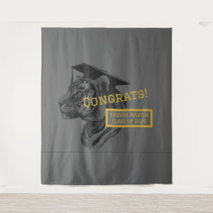 Graduation Congrats Backdrop Tapestry