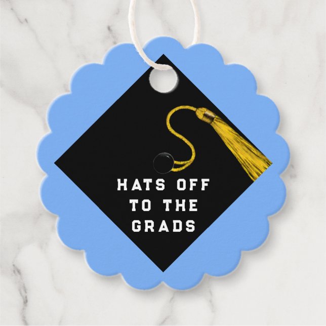 Graduation Congrats Favour Tags (Front)