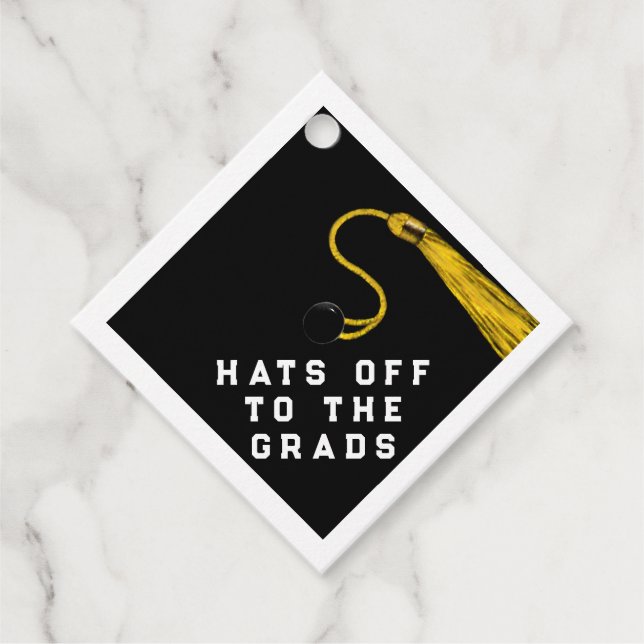 Graduation Congrats Favour Tags (Front)