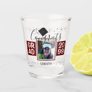 Graduation Congrats GRAD Year Wine Shot Glass