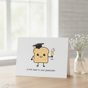 Graduation Congratulations Achievement Toast Funny Card