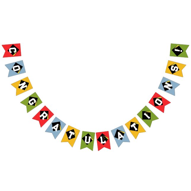Graduation Congratulations Bunting (All)