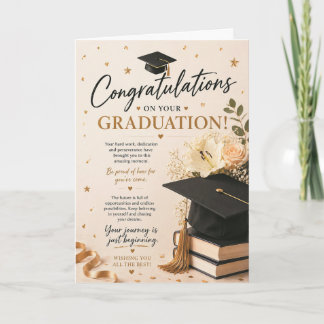 Graduation Congratulations Card