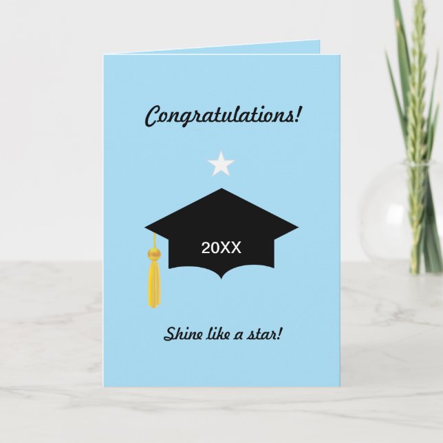 Graduation Congratulations Card (Front)