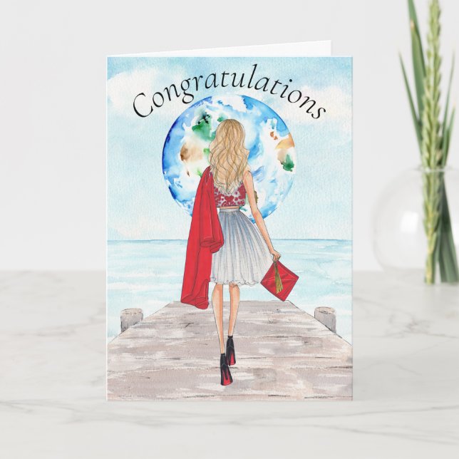Graduation Congratulations Card (Front)