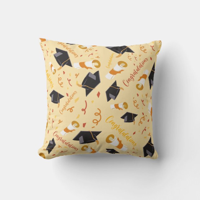 Graduation Congratulations  Cushion (Front)