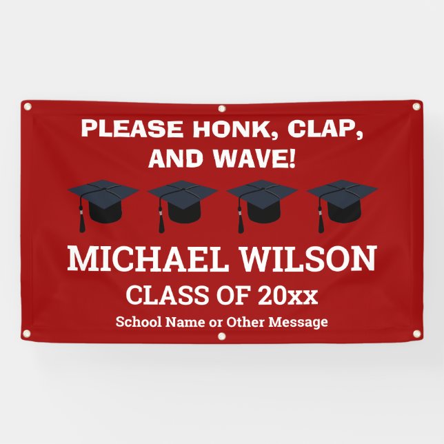Graduation Congratulations Graduate Coronavirus Banner (Horizontal)