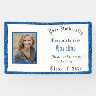 Graduation, Congratulations Nurse Glitter, Photo Banner