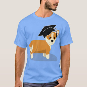 Graduation Corgi DogGraduate Graduation T-Shirt