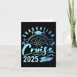 Graduation Cruise 2025 Friends Party Family Trip M Card
