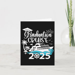 Graduation Cruise 2025 Senior Grad Trip Family Mat Card