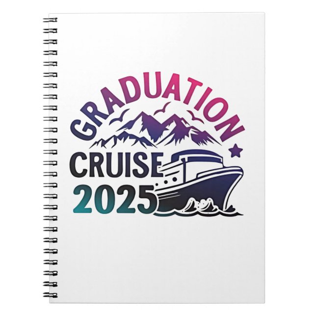 Graduation Cruise 2025 Summer Trip Matching Notebook (Front)