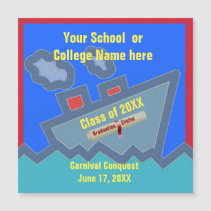 Graduation Cruise Blue Door Marker