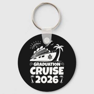 Graduation Cruise Custom Year Senior Trip Vacation Key Ring