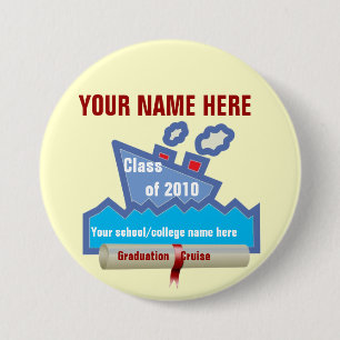 Graduation Cruise Name Pin