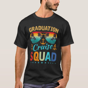 Graduation Cruise Squad 2025 Funny Cruising Gradua T-Shirt