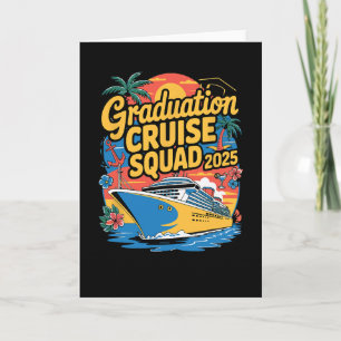 Graduation Cruise Squad 2025 Grad Cruise Card