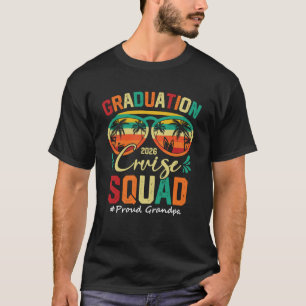 Graduation Cruise Squad 2026 Proud Grandpa Funny C T-Shirt