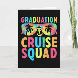 Graduation Cruise Squad Hawaii Beach Graduate Summ Card